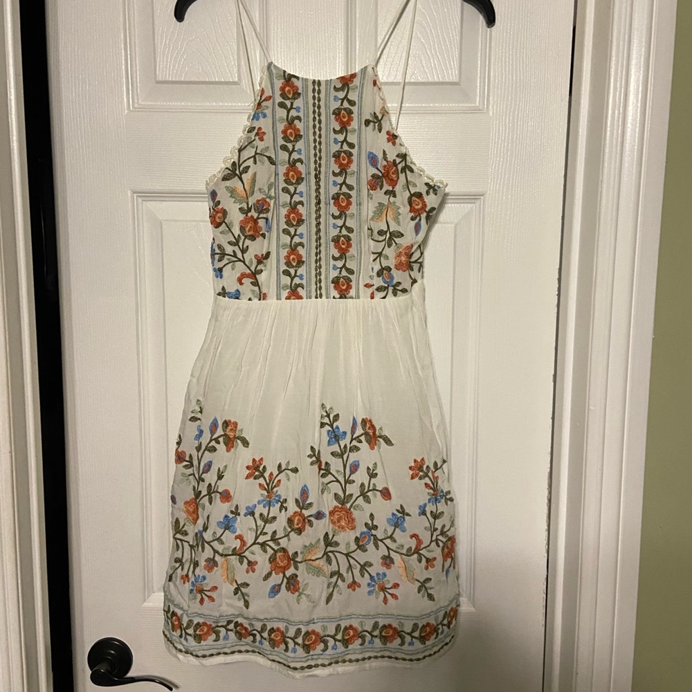 Dainty Floral Mini Dress